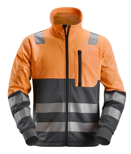 FLEECEJACKA AW KL2 STL:XXL VARSELORANGE