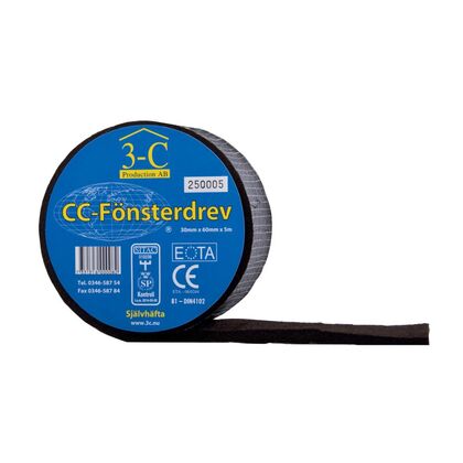 FÖNSTERDREV CC 30X60MMX5M SJÄLVHÄFT