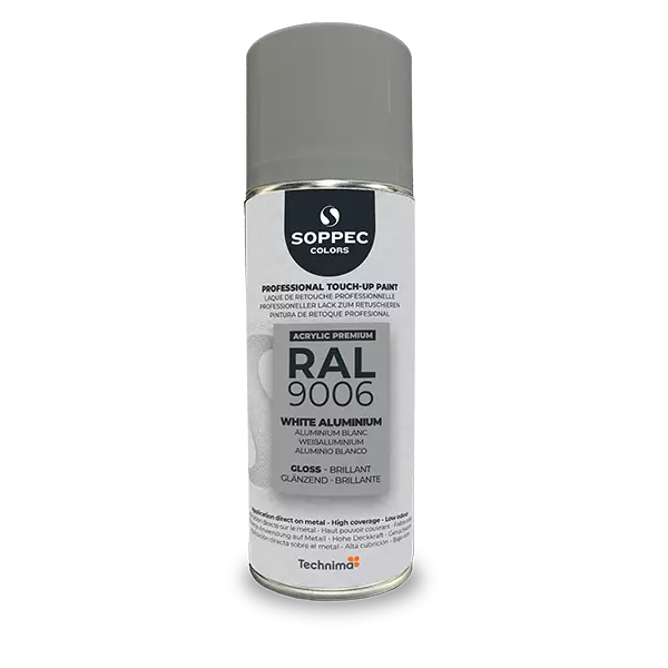 Industrial top coat Akryl RAL 9006 vitaluminium 400 ml