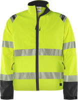JACKA 4647 GSTP GREEN VARSEL VARSELGUL/SVART STL S