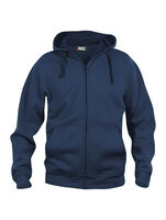 Basic Hoody FZ Herr Mörk Marin 4XL
