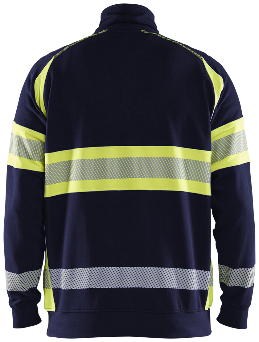 TRÖJA 35531158  XL MARIN BLÅ/VARSELGUL BLÅKLÄDER