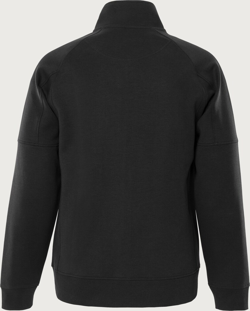 SWEATSHIRTJACKA 7832 GKI DAM SVART STL S