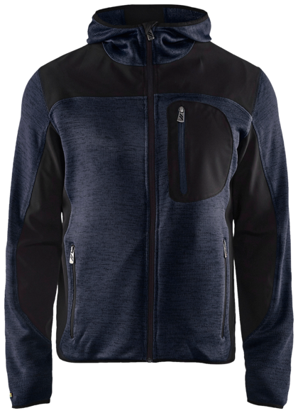 JACKA 49302117 MARIN/SVART L