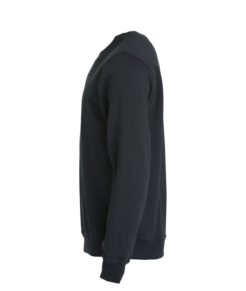 Basic Roundneck Svart 4XL