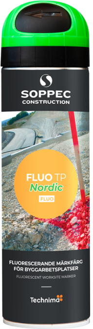 Märkfärg Fluo TP Nordic grön 500ml