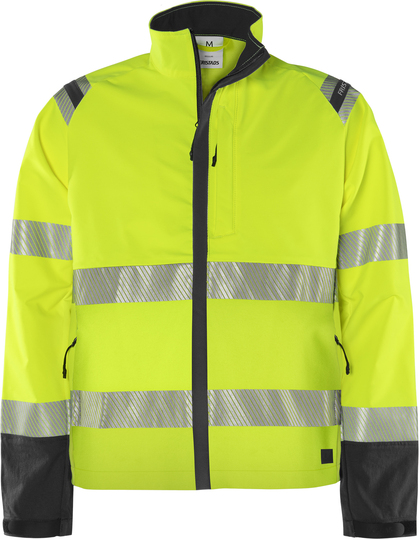 JACKA 4647 GSTP GREEN VARSEL VARSELGUL/SVART STL S
