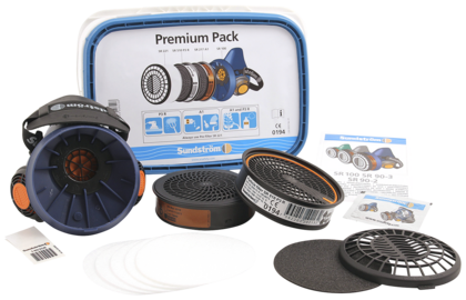 HALVMASK SUNDSTRÖM SR 100 PREM IUM PACK M/L