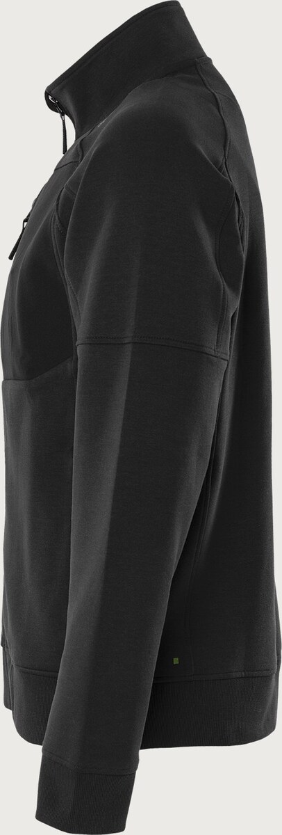 SWEATSHIRTJACKA 7832 GKI DAM SVART STL S