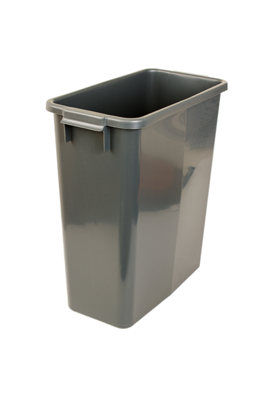 AVFALLSTUNNA 60 liter Antracit 590x560x280