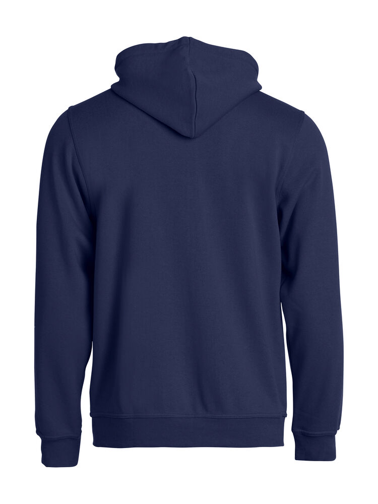 Basic Hoody FZ Herr Mörk Marin 4XL