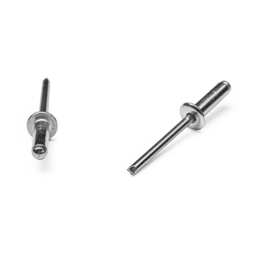 Popnit alu/stål 4,8x30mm kullrig öp. 100p ANS