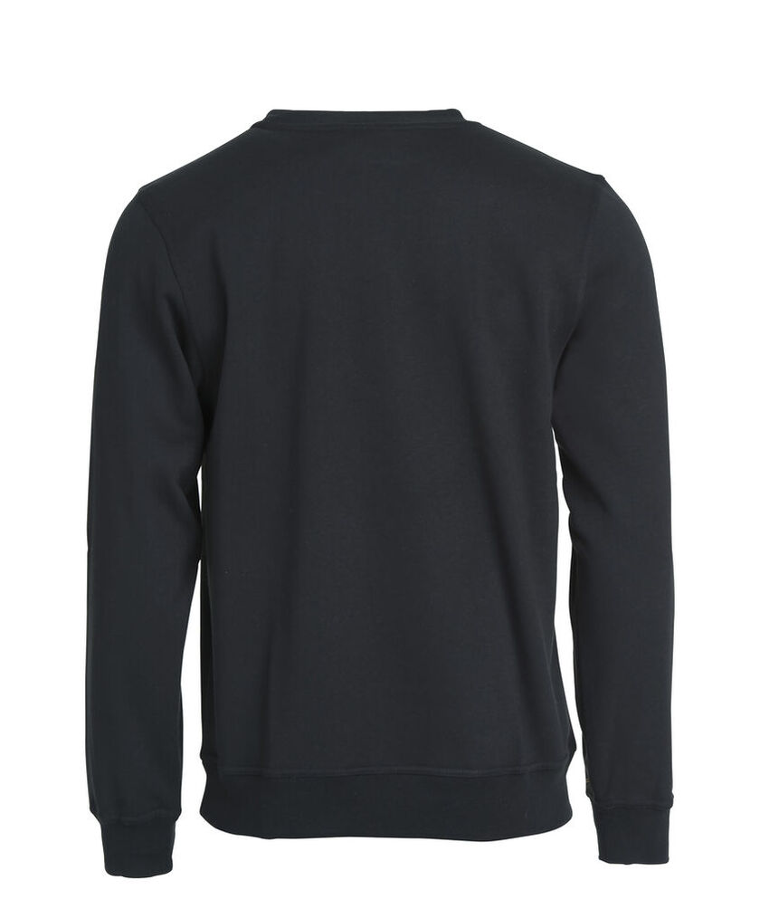 Basic Roundneck Svart 4XL