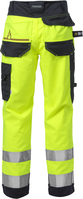 STRETCHBYXA FLAM KL2 2167 ATHF VARSELGUL/MARINBLÅ STL C44