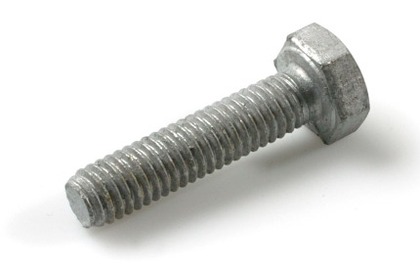 Skruv 6-kant M6S fzv M6x25mm helgängad 100p ANS
